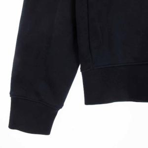 LACOSTE ワンポイングラフィック プリント クルーネック スウェット トレーナー 長袖 プルオーバー SH2736 紺 ネイビー S