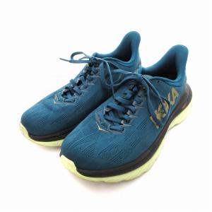 極美品✨ホカオネオネ トレント 24 厚底 スニーカー メッシュ ネイビー 極美品✨ホカオネオネ トレント 24 厚底 スニーカー メッシュ