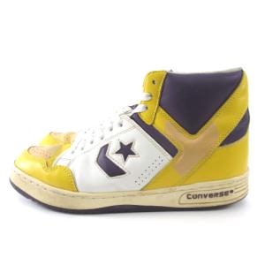 CONVERSE WEAPON 86 BASIC HI スニーカー 27.5cm 黄色