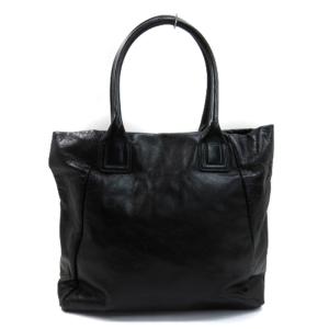 TORY BURCH トート バッグ レザー ロゴ 黒 ブラック GY18