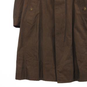 burberrys Harrods ステンカラー コート 裏地ノバチェック ブラウン系