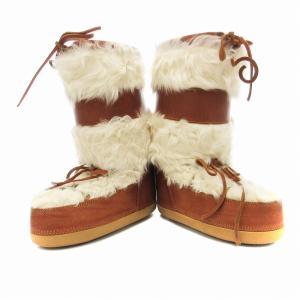 Chloe ムートンブーツ ファー 38-40 ブラウン