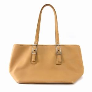 COACH オールドコーチ トートバッグ ショルダー 9847 カーフ レザー ベージュ