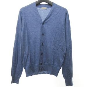 カーディガン ニット 長袖 カシミア シルク混