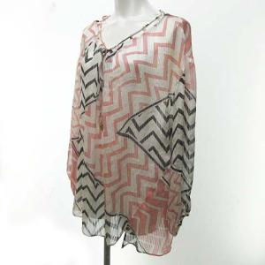 Emilio Pucci ブラウス シャツ 長袖 カットソー 総柄 プッチ柄