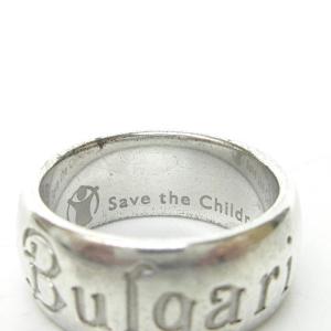 BVLGARI リング 指輪 セーブザチルドレン SV925 52 12号
