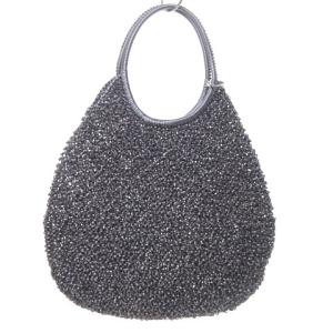 ワイヤーバッグ ラウンド マットパープル