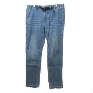 DENIM NARROW PANTS GMP-15F011 クライミングパンツ ユーズド加工 デニム アウトドア USA製