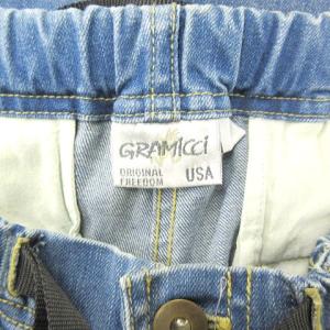 GRAMiCCi DENIM NARROW PANTS GMP-15F011 クライミングパンツ ユーズド加工 デニム アウトドア USA製