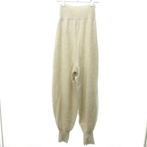 nagonstans 19AW バルーンシルエット ニット パンツ アイボリー 36 M
