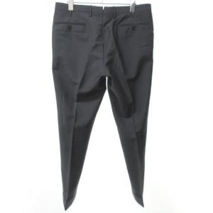 INCOTEX モヘヤ混 パンツ スラックス センタープレス ダブル グレー 灰 48 約M 0510