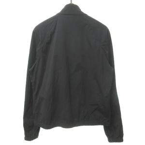 PRADA SPORT 美品 ナイロン ブルゾン ジャケット ジップアップ スタンドカラー SGJ080 ブラック 黒 44 約S