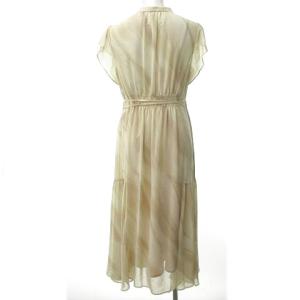 CELFORD 21SS 地層柄ワンピース 36 ピンクベージュ タグ付き