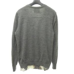 UNDERCOVERISM カーディガン ニット 長袖 総柄裏地 妖精 グレー 3 0629 FS