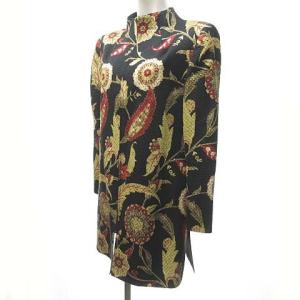 VALENTINO 美品 日本正規 ヴィンテージ キルティングジャケット ジップアップ 総柄 マルチカラー 0701