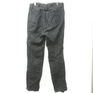OLD JOE 18SS ARTISAN SACK TROUSER サック トラウザー リネン パンツ スラックス グレンチェック