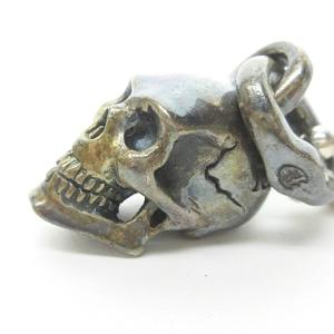 RUDE GALLERY スカル 髑髏 ネックレス ボールチェーン 925 シルバー