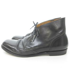 OLD JOE レザー チャッカブーツ ショートブーツ  ブラック