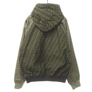 FENDI ×A BATHING APE エイプ コラボ マルチ ズッカ柄 パーカー 