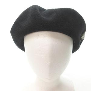 RUDE GALLERY ベレー帽 帽子 マリア像 刺繍 フェルト ウール 黒