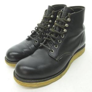 高価買取中】RED WING レッドウィング ヴィンテージ 98年 美品 8165 セール直営店 犬タグ ビンテージ アイリッシュセッター 黒 REDWING ブーツ