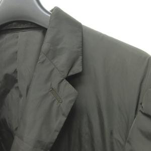 PRADA SPORT ナイロン テーラード ジャケット ブレザー ブルゾン 本切羽 国内正規品 黒 ブラック 48