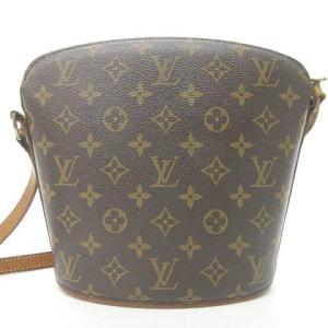 LOUIS VUITTON M51290 モノグラム ドルーオ ショルダーバッグ ブラウン