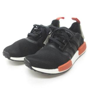 AQ0882 NMD R1 CBLACK スニーカー 25cm ブラック オレンジ 1013
