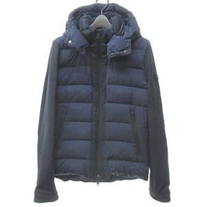 TARO サイドリブ ダウンジャケット グースダウン ネイビー MTA17A4448