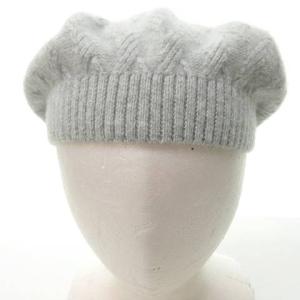 HELEN KAMINSKI ニット帽 ニットキャップ ベレー帽 帽子 カシミア100％ グレー
