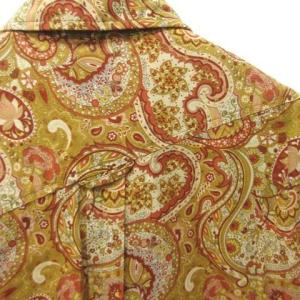 NEPENTHES 半袖ペイズリーシャツ M イエロー