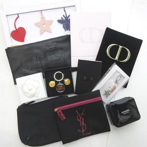 Christian Dior Yves Saint Laurent 小物 11点セット まとめ売り 大量 ポーチ ミラー キーホルダー