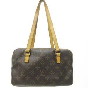 LOUIS VUITTON M51182 シテMM モノグラム ハンドバッグ 茶