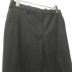 HERMES ヴィンテージ チェックパンツ34 茶