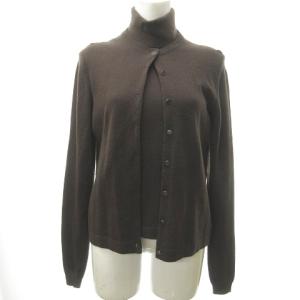 マルジェラ期 アンサンブルニット セリエ カシミア 茶