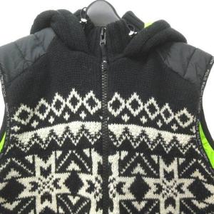 POLO RALPH LAUREN カシミヤ混中綿ベスト ブラック