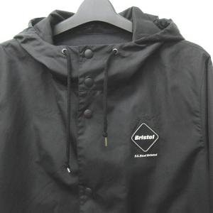 F.C.Real Bristol 15AW Hooded Long Coach Jacket  黒