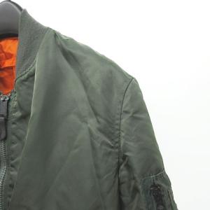 ALPHA INDUSTRIES INDUSTRIES MA-1 フライトジャケット リバーシブル S カーキ RRR 1224