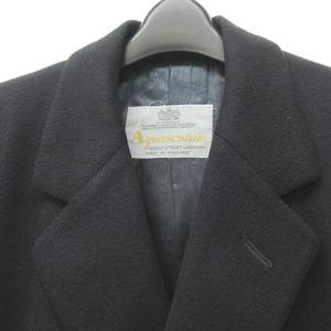 Aquascutum カシミヤチェスターコート イングランド製 M 紺