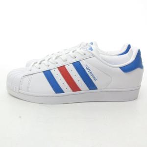 BB2246 SUPERSTAR スニーカーUS9 27cm ホワイト レッド ブルー
