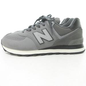 ML574GPB スニーカー ヌバック 26cm グレー