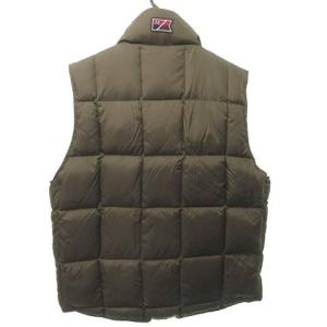 McGREGOR スタンドカラーダウンベスト カーキ