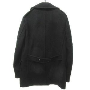 RALPH LAUREN BLACK LABEL ピーコート ダブル Ｓ ブラック