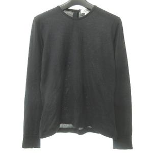 HERMES ヴィンテージ セリエ ニット シルク カシミヤ S 黒