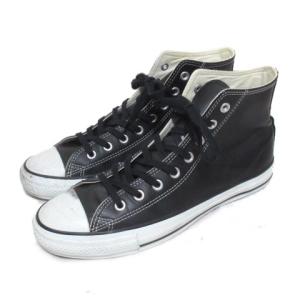 CONVERSE ALL STAR スニーカー ハイカット レザー 28cm ブラック