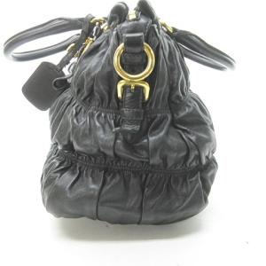 PRADA BN1407 ハンドバッグ 2WAY ギャザー ブラック