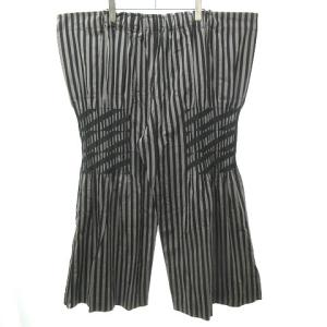 PLEATS PLEASE ISSEY MIYAKE Crossing lines 19AW イージーワイドパンツ 変形 3 グレー