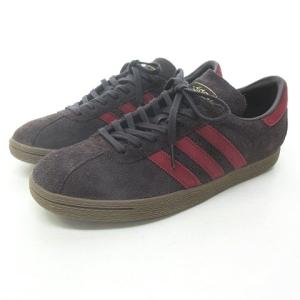 Tobacco Q22167 スニーカー ローカット スウェード レザー  28cm ボルドー