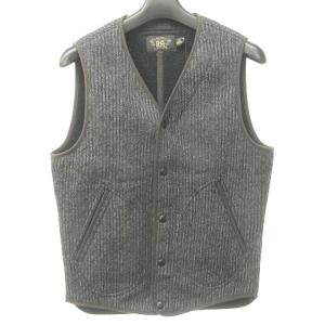 ビーチクロス ベスト スナップボタン 2ポケット XS グレー
