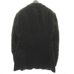 ARMANI COLLEZIONI ベロア テーラード ジャケット ブレザー  52 オリーブ